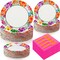 240 Pcs Summer Hawaii Paper Tableware Napkins Beach Party Supplies